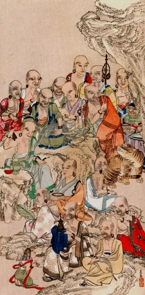 Shubi gakan, Pl.24 Oil painting by Nanbara Sakujiro
