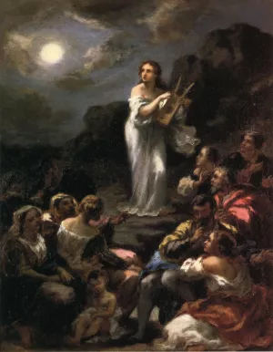 The Song of Deborah by Narcisse Diaz De La Pena Oil Painting