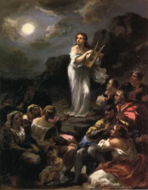 The Song of Deborah Oil painting by Narcisse Diaz De La Pena