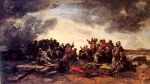 The Power of Light Oil painting by Narcisse Diaz De La Pena