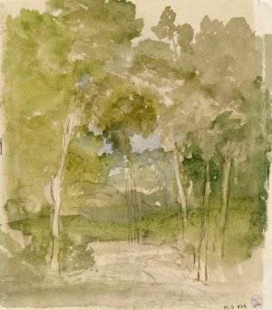 Sous bois by Narcisse-Virgile Diaz De La Pena Oil Painting