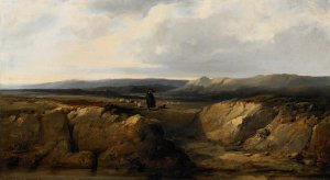 The Shepherd and his Flock by Narcisse-Virgile Diaz De La Pena Oil Painting