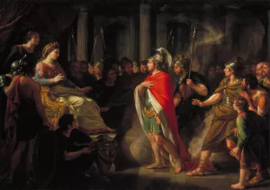 The Meeting of Dido and Aeneas by Nathaniel Dance Holland Oil Painting