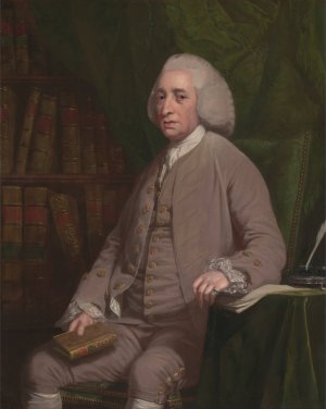 Tobias Smollet by Nathaniel Dance Holland Oil Painting