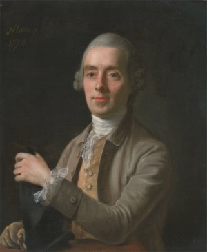 Benjamin Cole by Nathaniel Hone Oil Painting