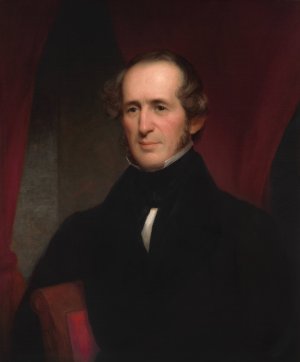 Cornelius Vanderbilt by Nathaniel Jocelyn Oil Painting