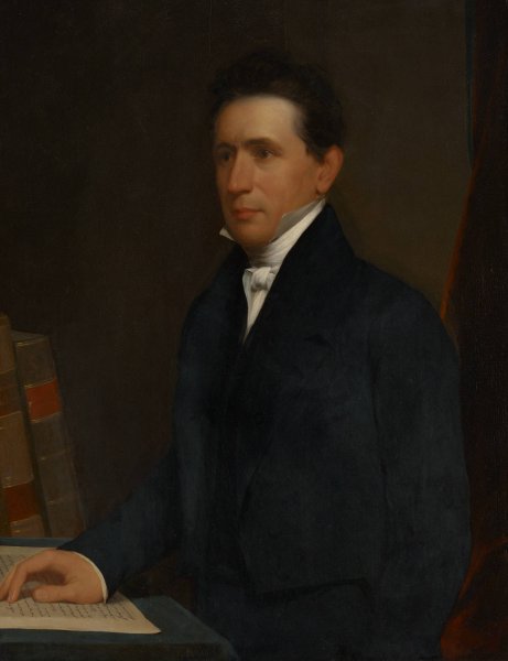 Denison Olmsted  by Nathaniel Jocelyn - Hand-Painted Oil Painting Reproduction