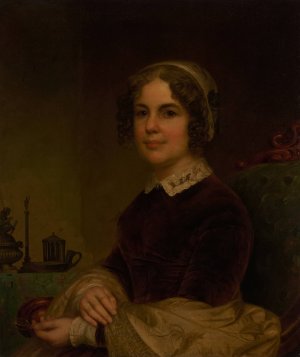 Mrs. Augustus Russell Street by Nathaniel Jocelyn Oil Painting