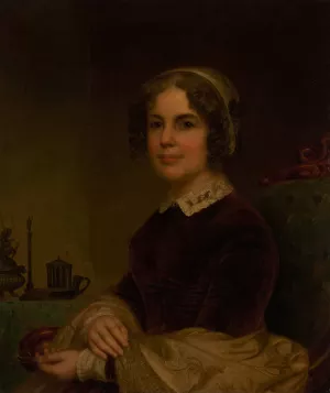 Mrs. Augustus Russell Street by Nathaniel Jocelyn Oil Painting