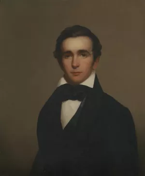 Reverend Edward Elias Atwater by Nathaniel Jocelyn Oil Painting