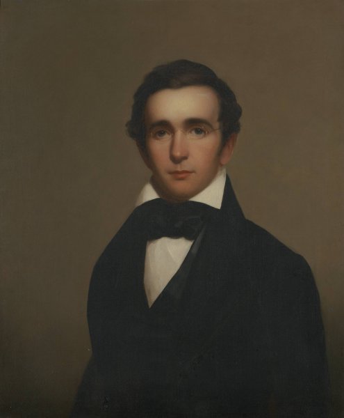 Reverend Edward Elias Atwater  by Nathaniel Jocelyn - Hand-Painted Oil Painting Reproduction