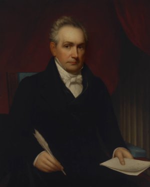 The Honorable Roger Minnot Sherman by Nathaniel Jocelyn Oil Painting