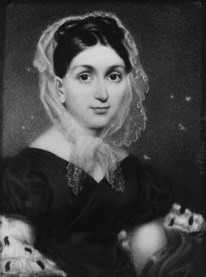 Mrs. Stephen Van Rensselaer III Oil painting by Nathaniel Rogers
