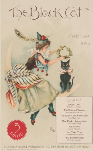 The Black Cat, October by Nelly Littlehale Murphy Oil Painting
