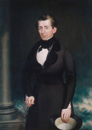 James Merrill Cook by Nelson Cook Oil Painting