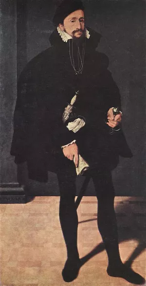 Portrait of Hendrik Pilgram by Neufchatel Nicolas - Oil Painting Reproduction