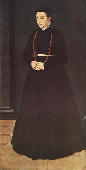 Portrait of the Wife of Hendrik Pilgram by Neufchatel Nicolas Oil Painting