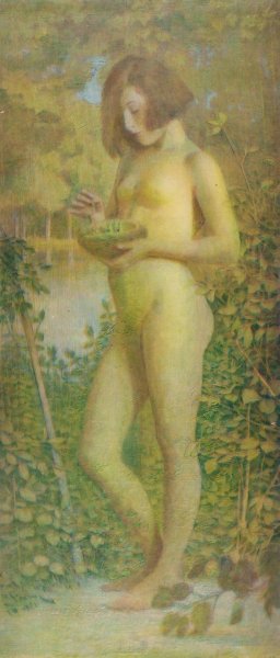 Spring  by Newton A. Wells - Hand-Painted Oil Painting Reproduction