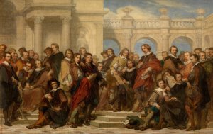 Painters and Etchers by Nicaise De Keyser Oil Painting