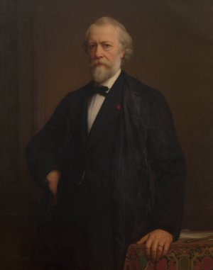 Self Portrait by Nicaise De Keyser Oil Painting