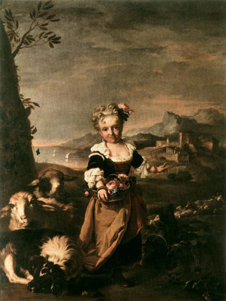 Main Product Photo of Portrait of a Dwarf Painting by Niccolo Cassana