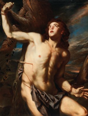 Saint Sebastian by Niccolo De Simone Oil Painting