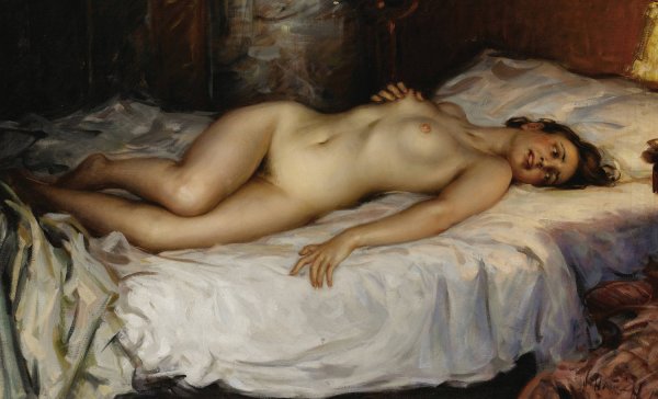 Main Product Photo of Nude Painting by Nicholas B. Haritonoff