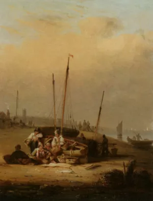 Fishermans Rest by Nicholas Condy Oil Painting