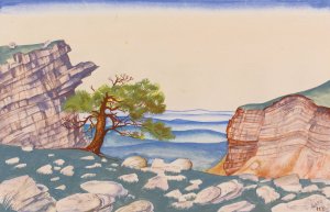 Stravinsky's 'Saint Spring' by Nicholas Roerich Oil Painting