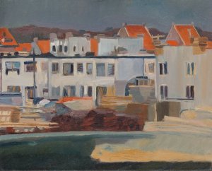 Betondorp in aanbouw by Nicolaas Pieneman Oil Painting