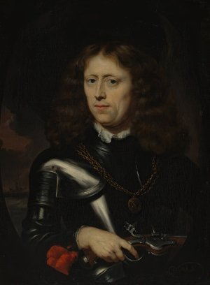 Admiral Jacob Binkes by Nicolaes Maes Oil Painting