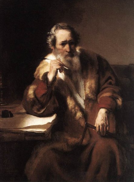 Apostle Thomas by Nicolaes Maes - Hand-Painted Oil Painting Reproduction
