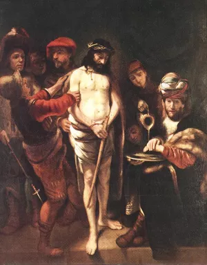Christ before Pilate painting by Nicolaes Maes