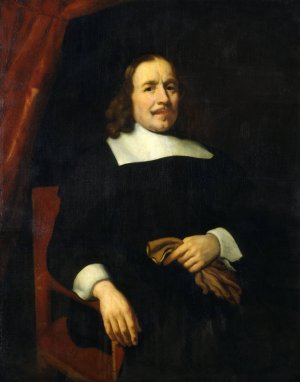 Dutch Gentleman by Nicolaes Maes Oil Painting