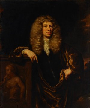 Portrait of a gentleman by Nicolaes Maes Oil Painting