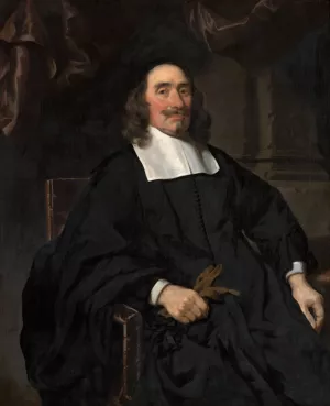 Portrait of a Gentleman by Nicolaes Maes Oil Painting