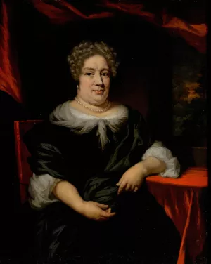 Portrait of a lady Oil painting by Nicolaes Maes