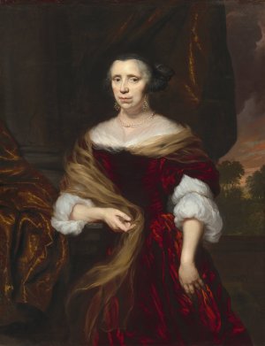 Portrait of a Lady by Nicolaes Maes Oil Painting