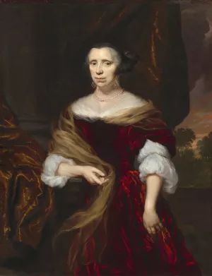 Portrait of a Lady Oil painting by Nicolaes Maes