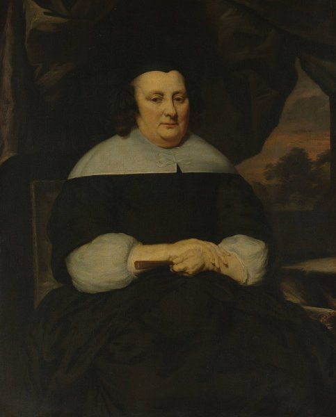 Portrait of a Woman  by Nicolaes Maes - Hand-Painted Oil Painting Reproduction