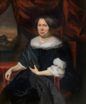 Portrait of a Woman by Nicolaes Maes Oil Painting