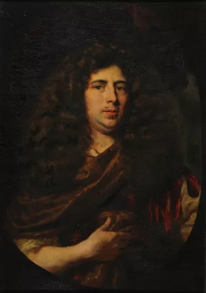 Portrait of an anonymous man Oil painting by Nicolaes Maes