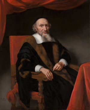 Portrait of Jacob Trip by Nicolaes Maes Oil Painting