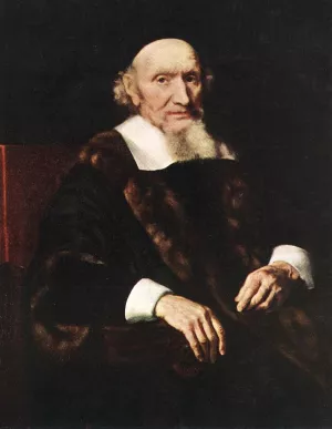 Portrait of Jacob Trip painting by Nicolaes Maes