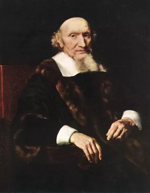 Portrait of Jacob Trip Oil painting by Nicolaes Maes