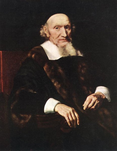 Main Product Photo of Portrait of Jacob Trip Painting by Nicolaes Maes