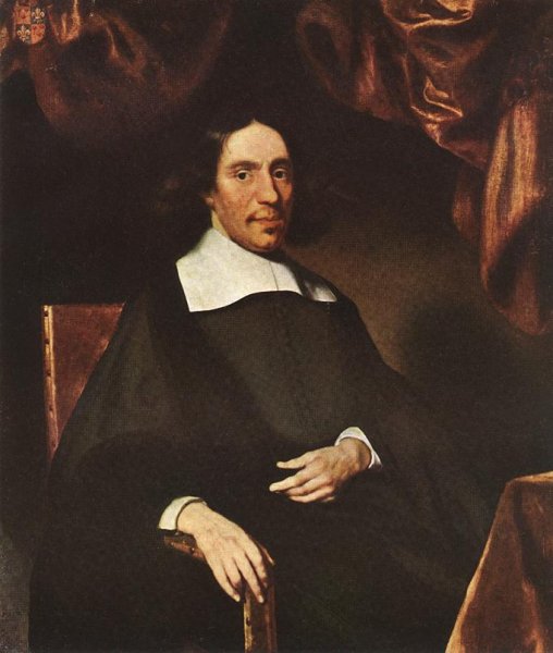 Main Product Photo of Portrait of Justus Criex Painting by Nicolaes Maes