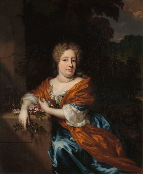Portrait of Petronella Dunois  by Nicolaes Maes - Hand-Painted Oil Painting Reproduction