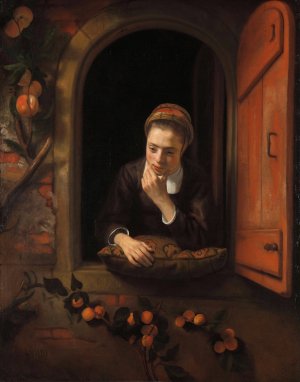 The Daydreamer by Nicolaes Maes Oil Painting
