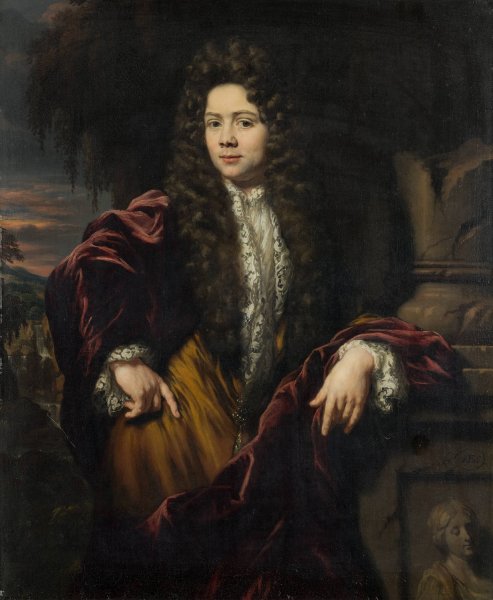 Willem Backer  by Nicolaes Maes - Hand-Painted Oil Painting Reproduction